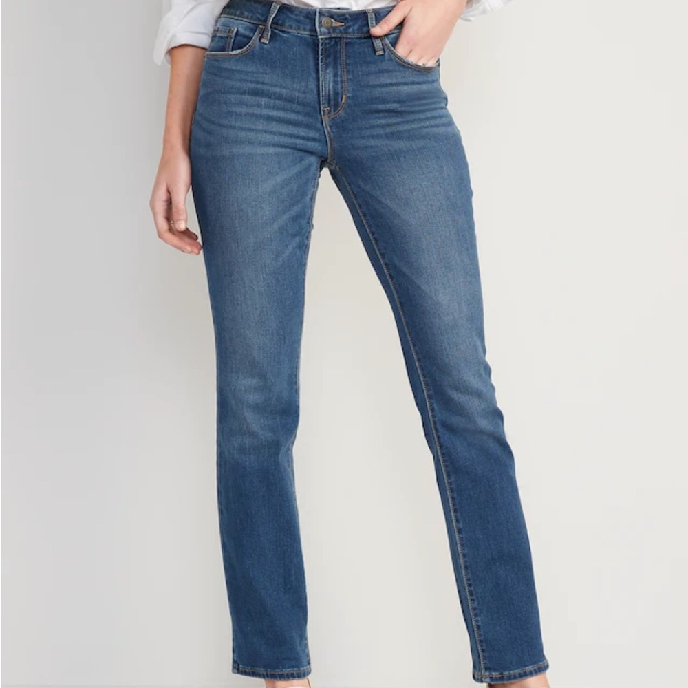 *SOLD* Old Navy Original Bootcut Jeans, Blue, 6